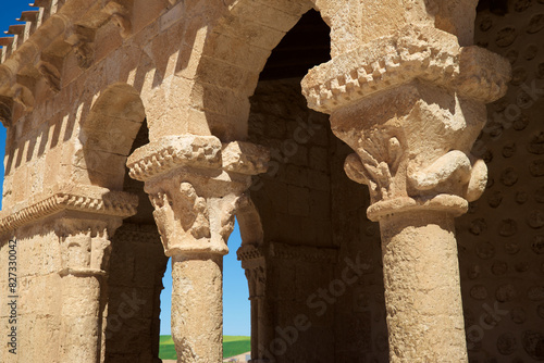 Saint Miguel Church in San Esteban de Gormaz, Spain photo