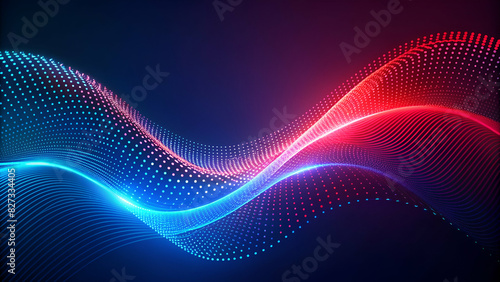 Wallpaper Mural abstract wave background Torontodigital.ca