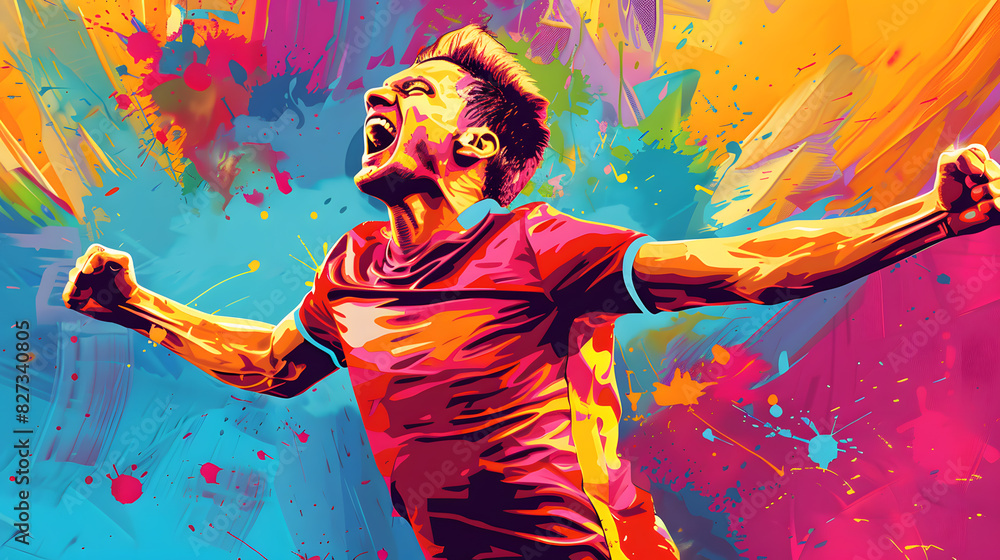 football player abstract or illustrator background football player abstract or illustrator background