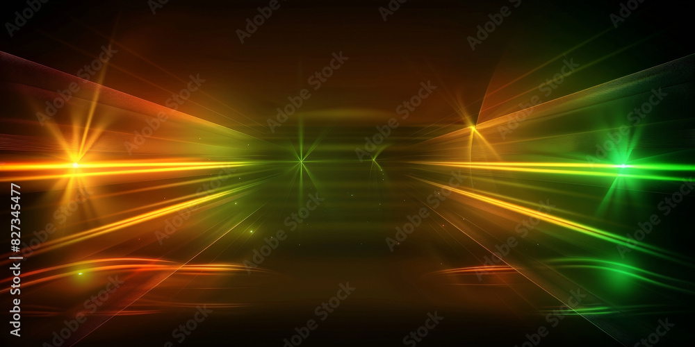 orange green laser beams of light on black background . Abstract dynamic light streaks in motion with glowing particles creating a vibrant and energetic visual effect.banner
orange green laser beams of light on black background . Abstract dynamic light streaks in motion with glowing particles creating a vibrant and energetic visual effect.banner