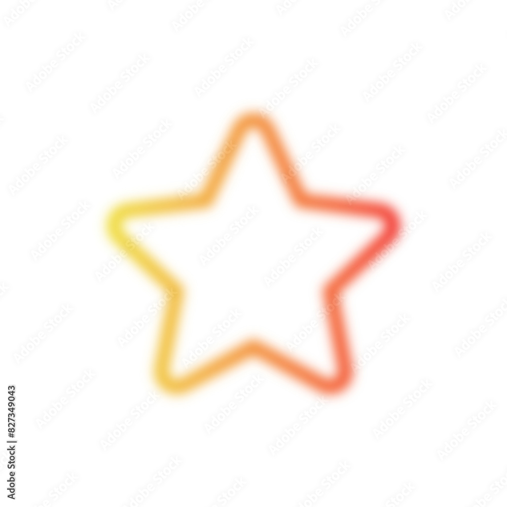 Obraz premium blurred gradient shapes.
