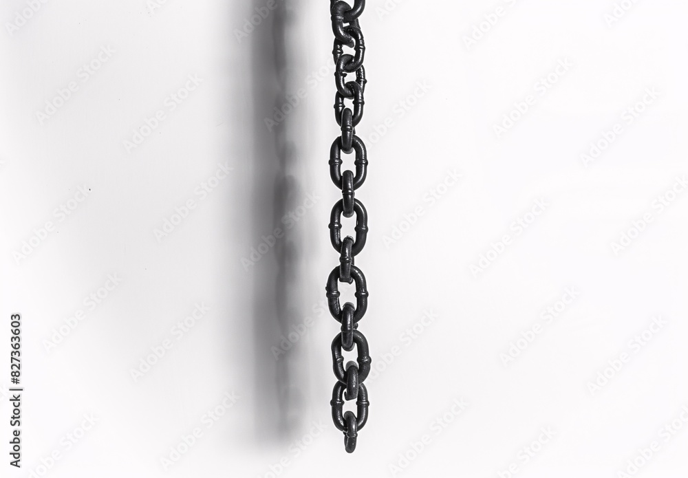 Chain Suspended from Hook in Vacuum Chain Suspended from Hook in Vacuum