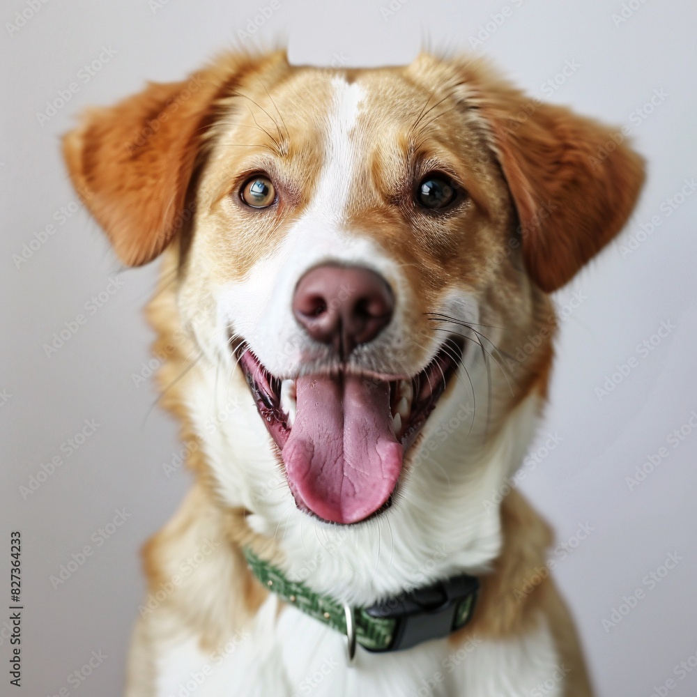 Energetic Puppy: A Joyful Canine Expression Energetic Puppy: A Joyful Canine Expression