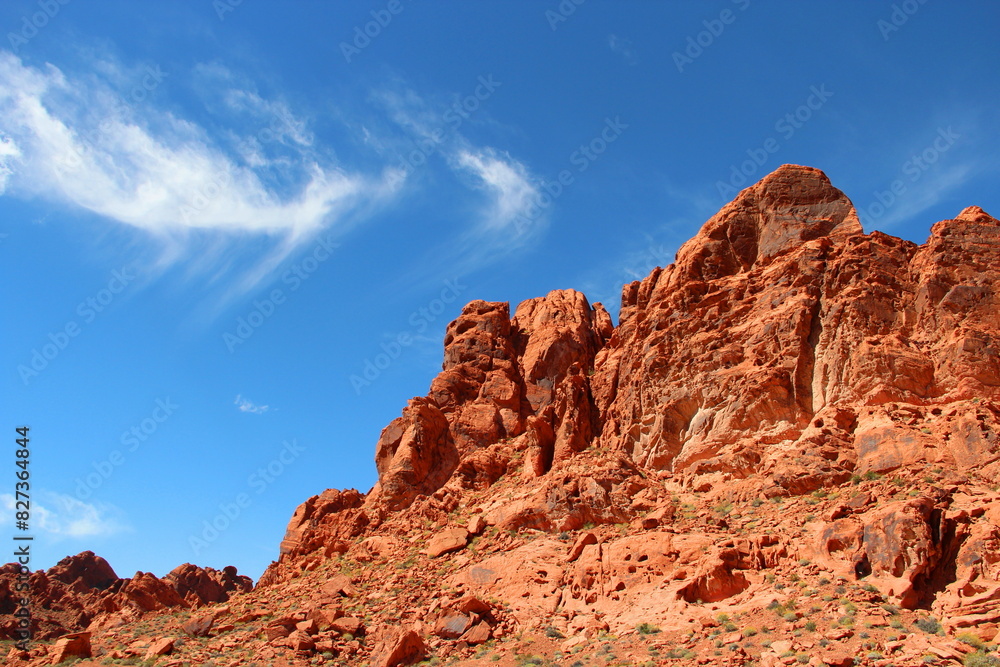 Rock formations in Valley of Fire State Park, Nevada, USA Rock formations in Valley of Fire State Park, Nevada, USA