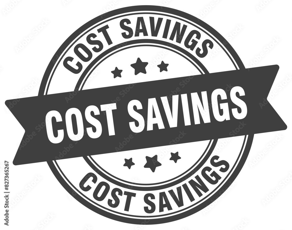 cost savings stamp. cost savings label on transparent background. round sign cost savings stamp. cost savings label on transparent background. round sign