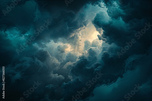 Stormy Skies and Clouds © Mandeep