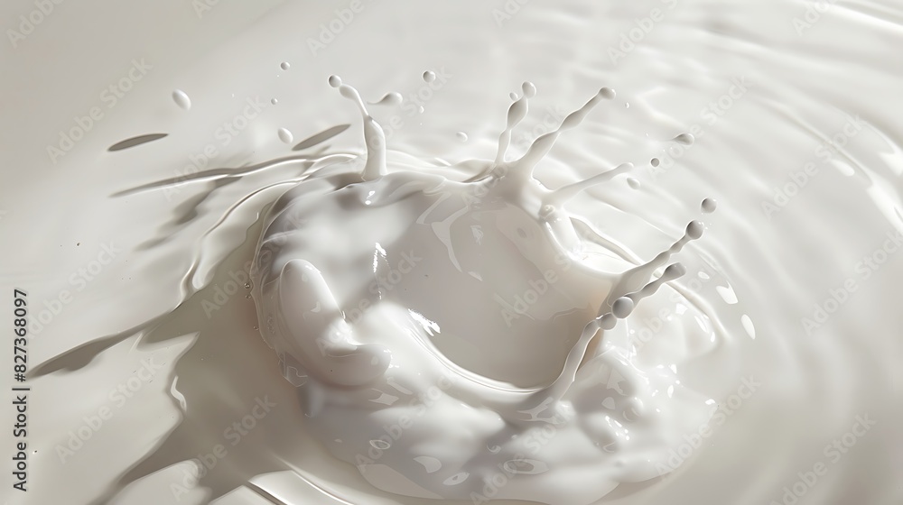 milk splash Isolated on white background milk splash Isolated on white background