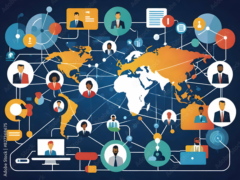 social network concept social network concept
