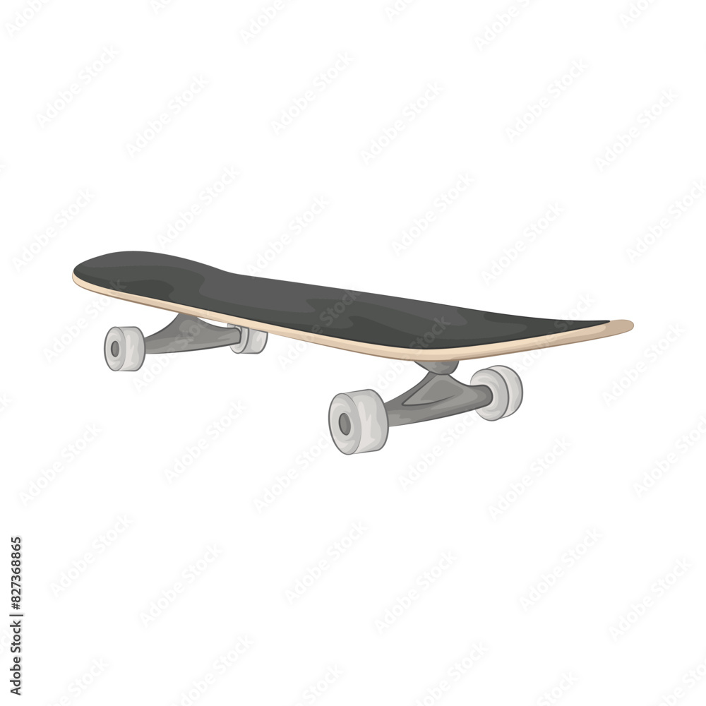 Illustration of skateboard Illustration of skateboard