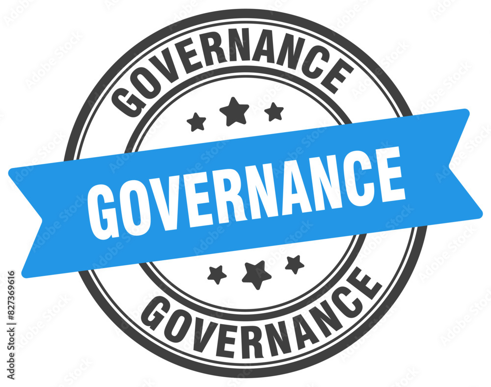 governance stamp. governance label on transparent background. round sign governance stamp. governance label on transparent background. round sign