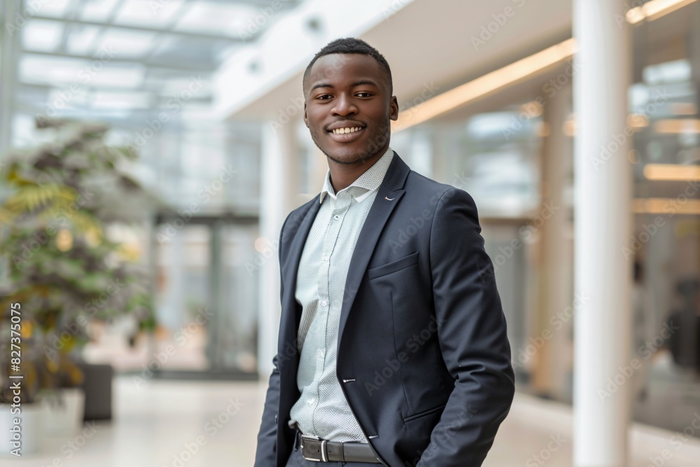 Professional Businessman Posing for Portrait Professional Businessman Posing for Portrait