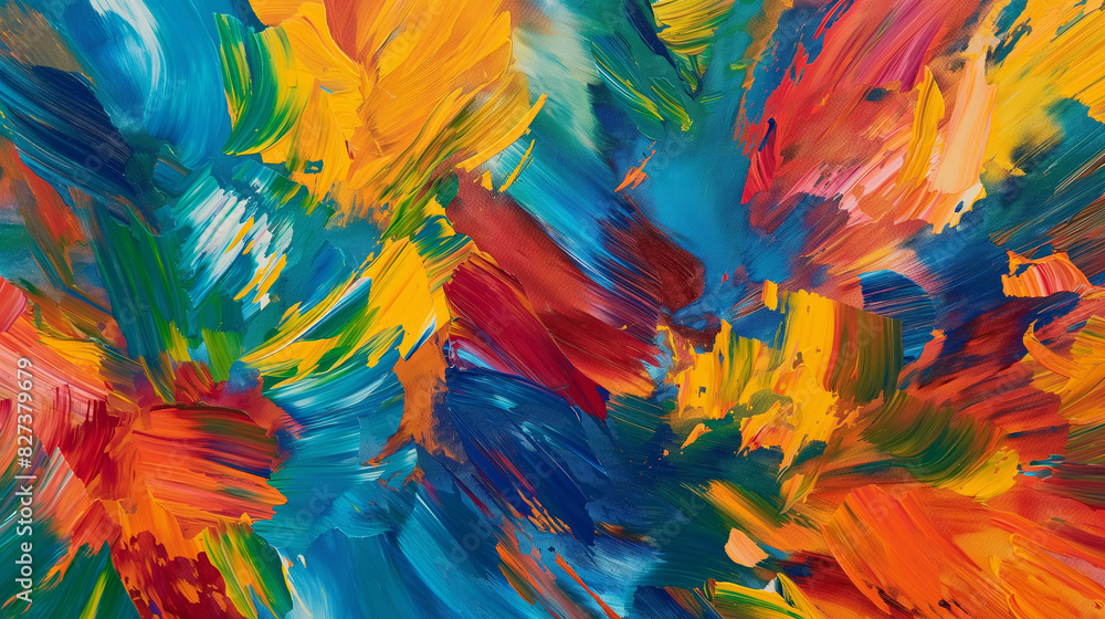 Dynamic acrylic painting alive with vibrant colors, bold strokes, and spontaneous expression. Rich hues celebrate boundless beauty and creativity. Dynamic acrylic painting alive with vibrant colors, bold strokes, and spontaneous expression. Rich hues celebrate boundless beauty and creativity.