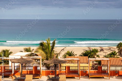 resort on the beach, Boa Vista, Cape Verde