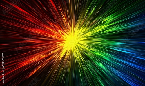 Wallpaper Mural Vivid Galaxy: A Colorful Digital Artwork Torontodigital.ca