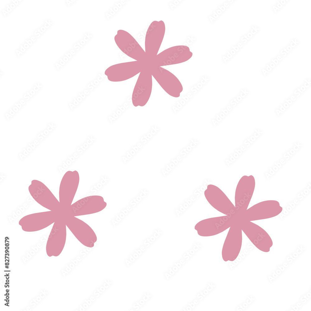 Fototapeta premium Pink flowers. Spring blossoms