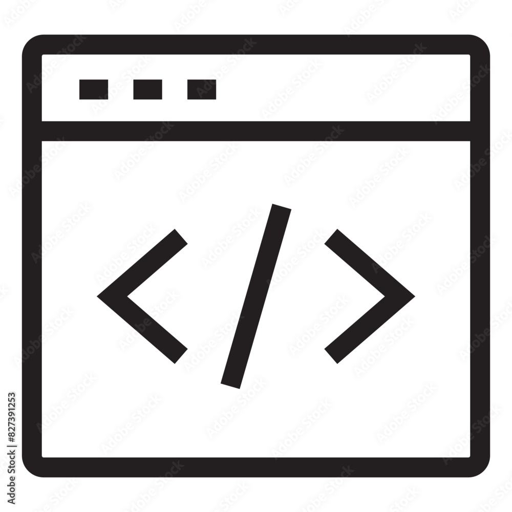 Code Programming icon Code Programming icon