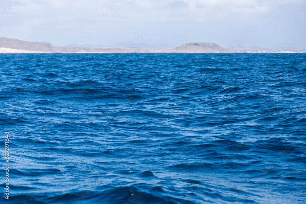 waves and blue sky, Boa Vista, Cape Verde waves and blue sky, Boa Vista, Cape Verde