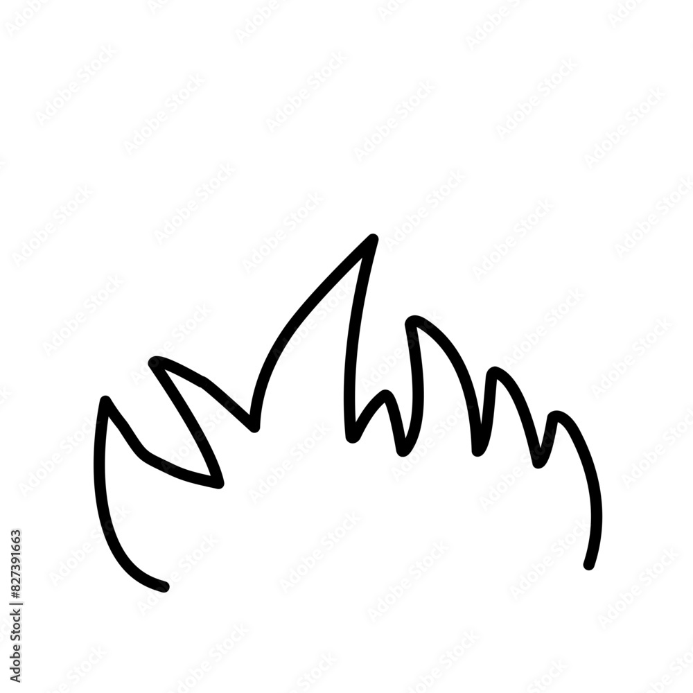 doodle grass illustration collection handdrawn style doodle grass illustration collection handdrawn style