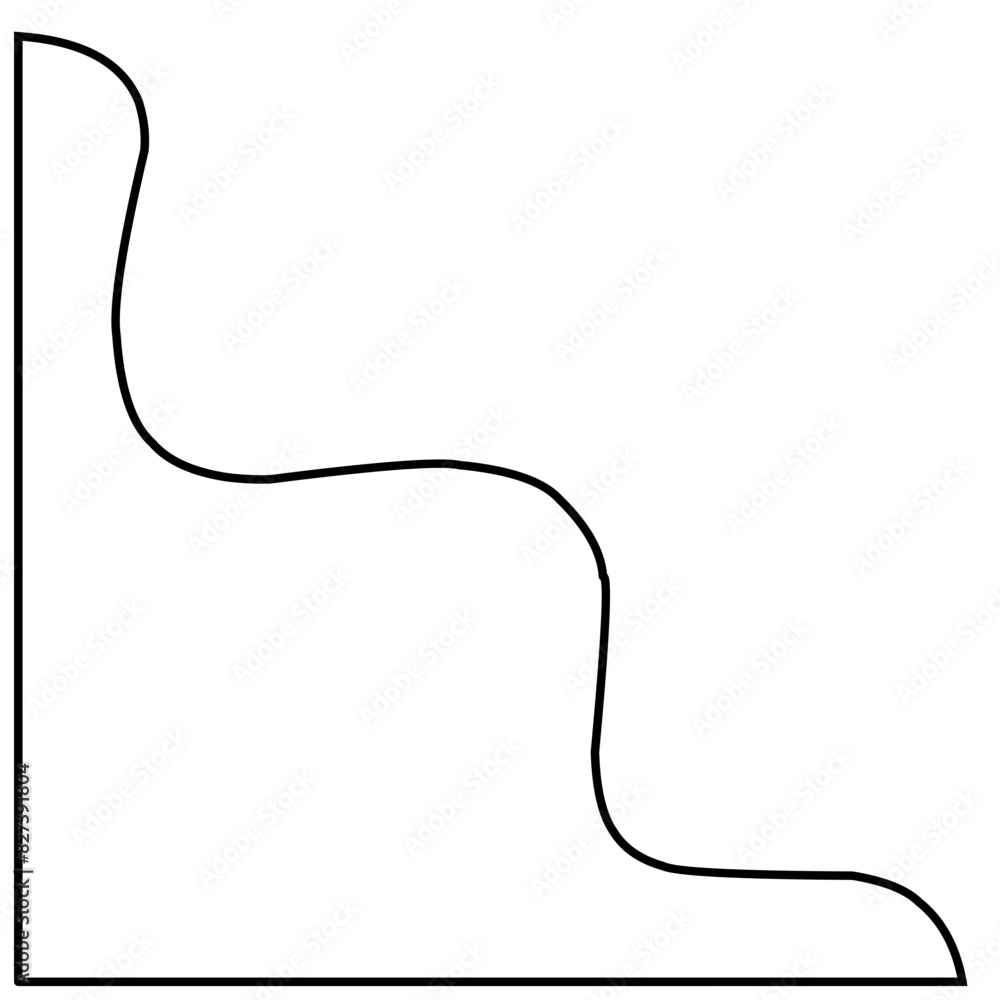 Line graph analysis icon isolated on black background. Concept for digital analysis gadgets. Line graph analysis icon isolated on black background. Concept for digital analysis gadgets.