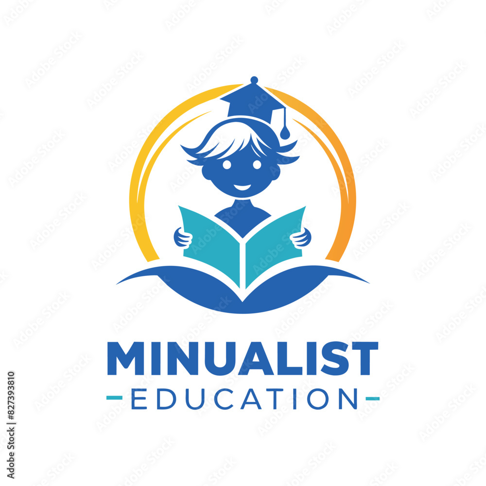 Obraz premium High School Logo Design Template