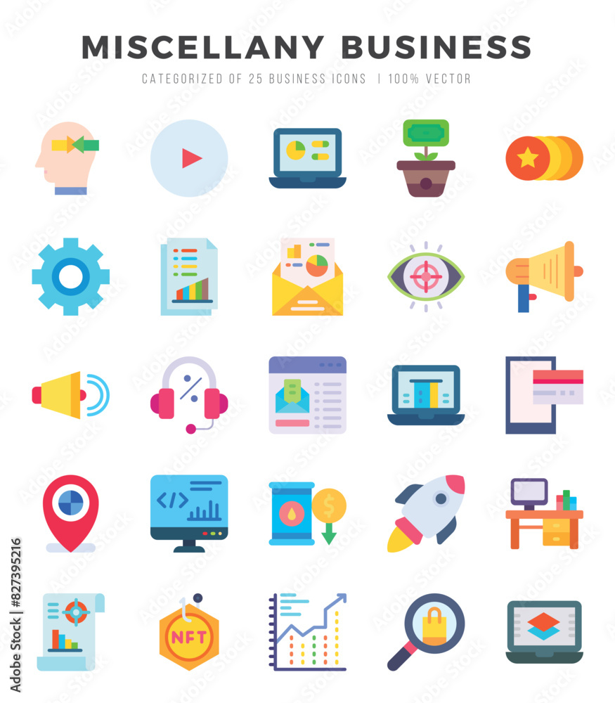 Miscellany Business Icon Bundle 25 Icons for Websites and Apps Miscellany Business Icon Bundle 25 Icons for Websites and Apps