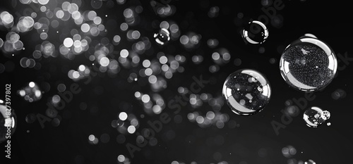 Wallpaper Mural Bubbles in Motion: A Captivating Sequence Torontodigital.ca