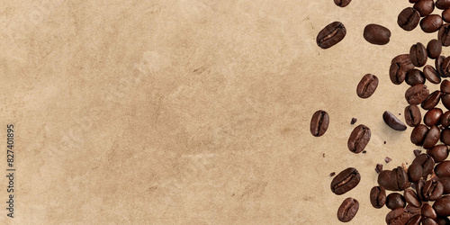 Kaffee- Banner- braun