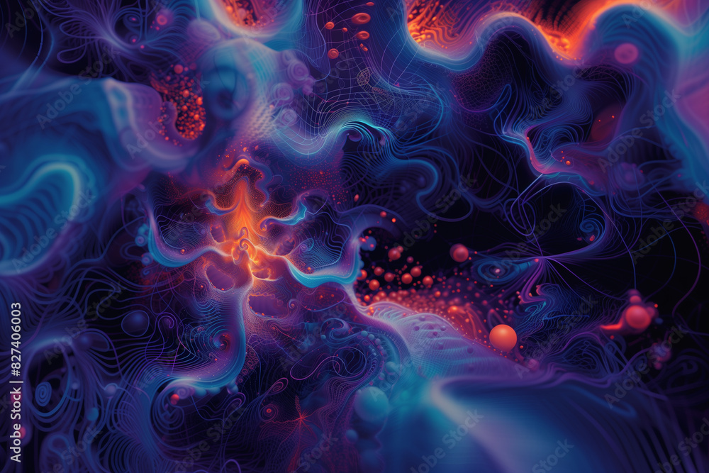 abstract fractal background abstract fractal background