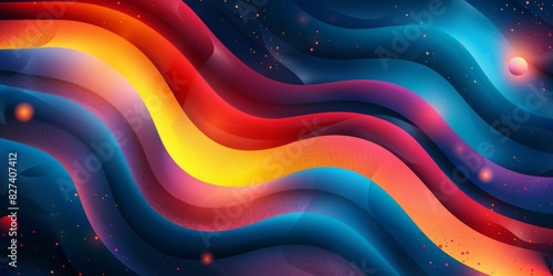 Colorful Cosmic Waves