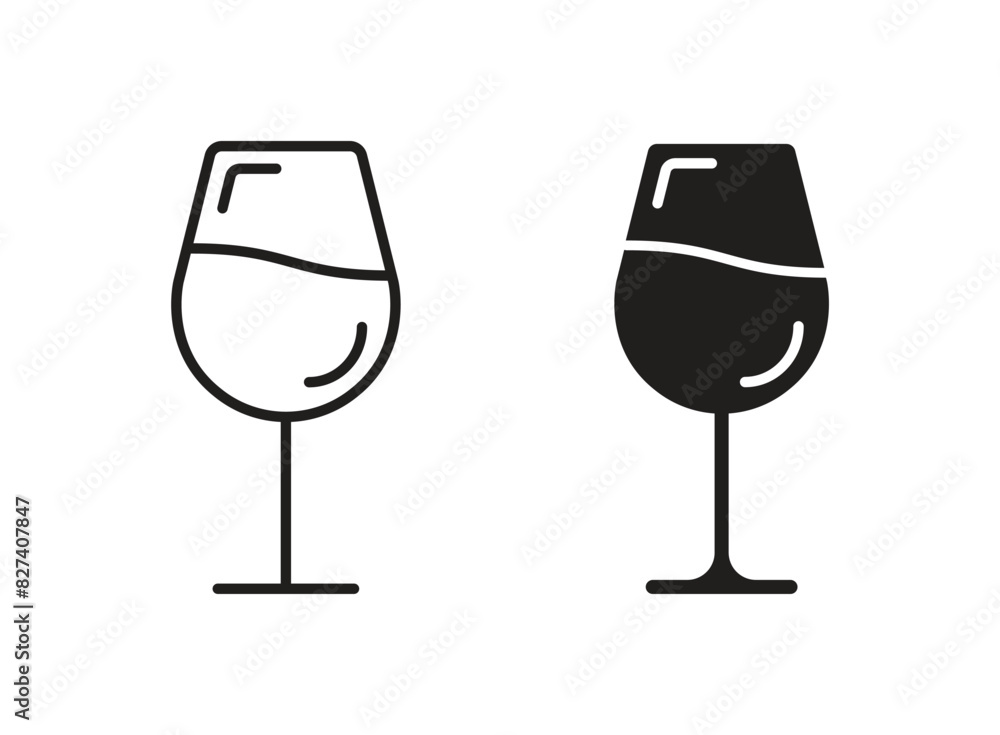 Wine bottle with glass icon in flat style. Alcohol drink vector illustration on isolated background. Champagne beverage sign business concept. Wine bottle with glass icon in flat style. Alcohol drink vector illustration on isolated background. Champagne beverage sign business concept.
