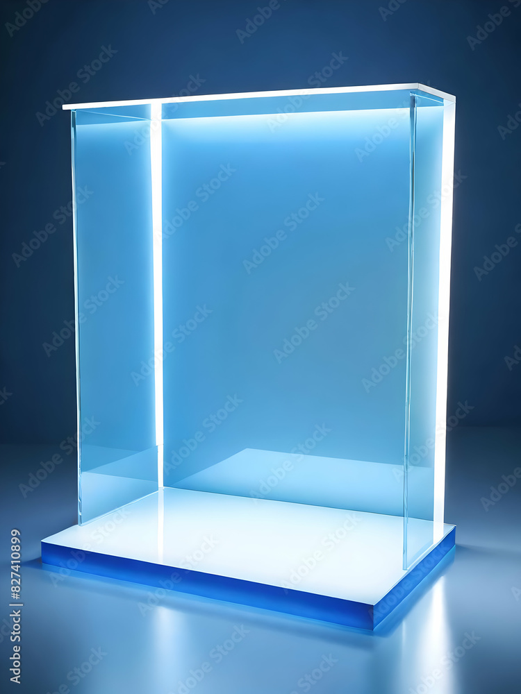Water background and blank for placing products Water background and blank for placing products