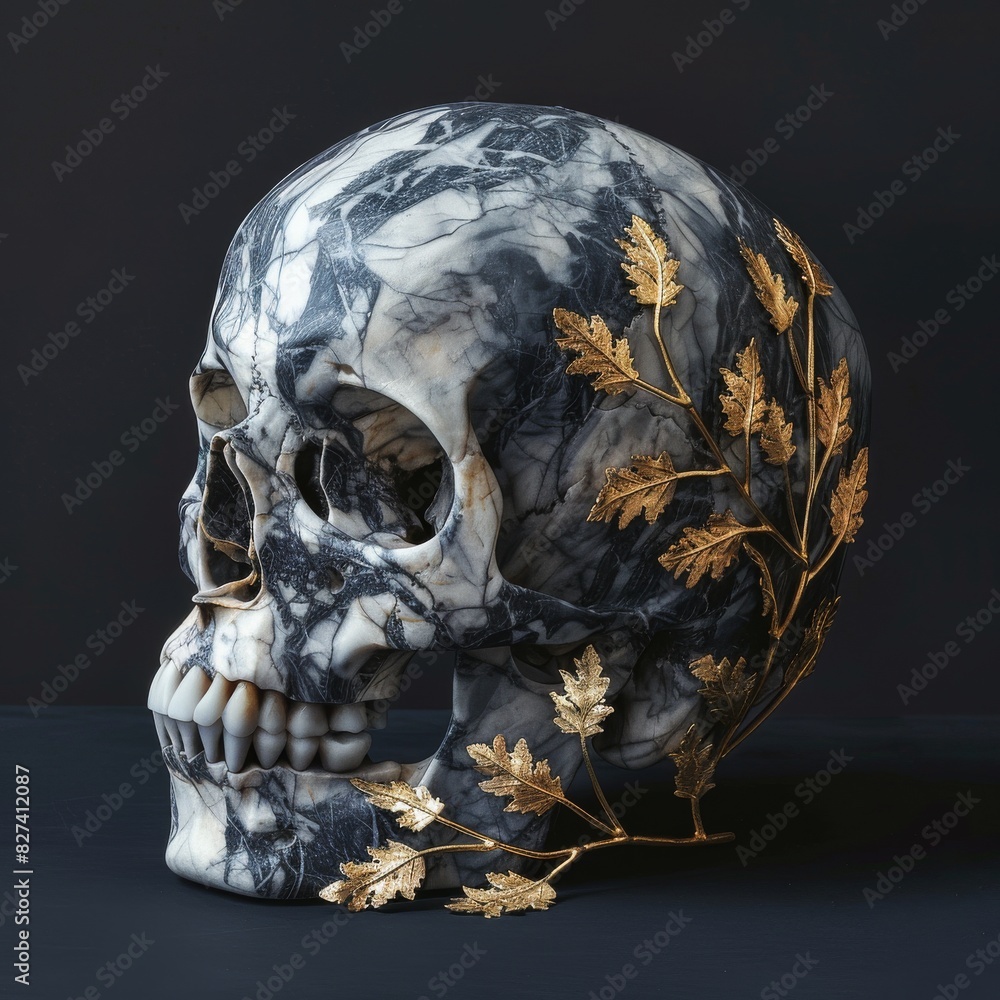 Obraz premium Epic Ancient Mythology Stoic Figure Portraying Stoicism Existence with Abstract Stoical Expressionism and Timeless Classicism