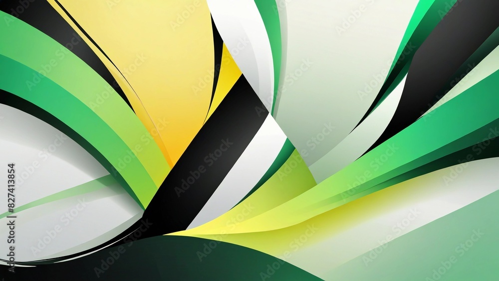 Naklejka premium abstract colorful wave background