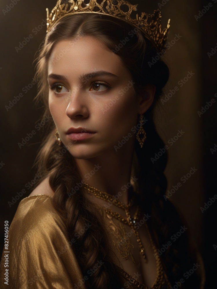 a girl in a crown a girl in a crown