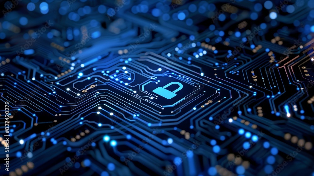 A background representing online information protection and cybersecurity A background representing online information protection and cybersecurity