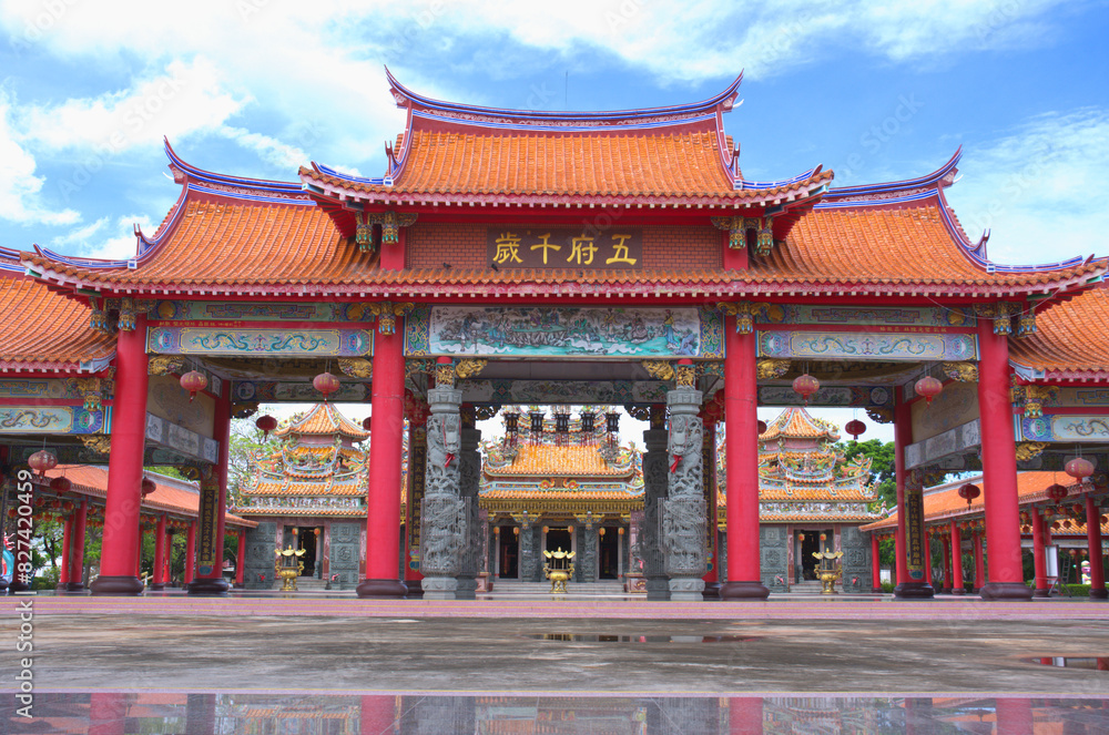 Taiwan Shrine of Thailand. Built with religious beliefs. Taiwan Shrine of Thailand. Built with religious beliefs.