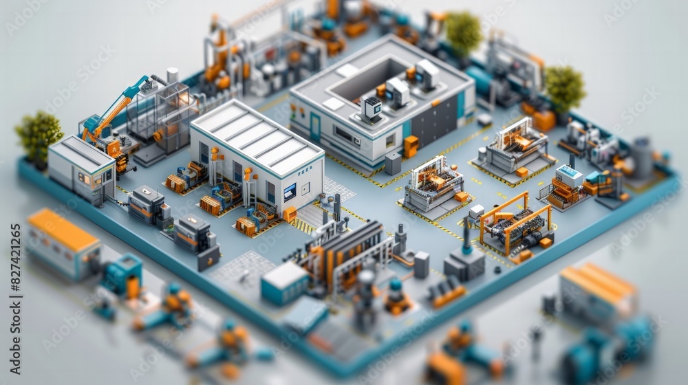 Smart Factory: Capture the environment of a smart factory with interconnected devices, real-time data monitoring, Smart Factory: Capture the environment of a smart factory with interconnected devices, real-time data monitoring,