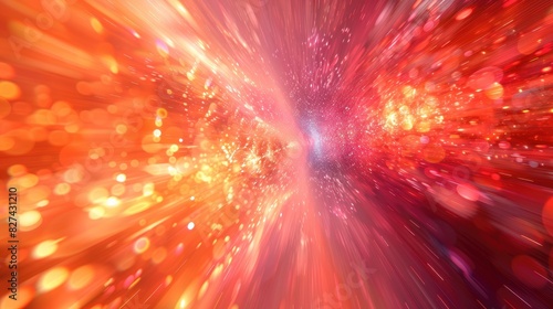 Obraz na płótnie fractal burst background