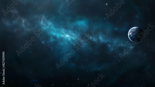 Outer space background © Otseira