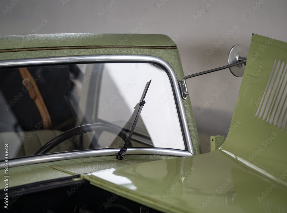 Obraz premium Retro and vintage old-timer car .