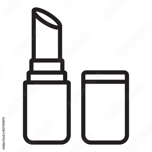lipstick line icon
