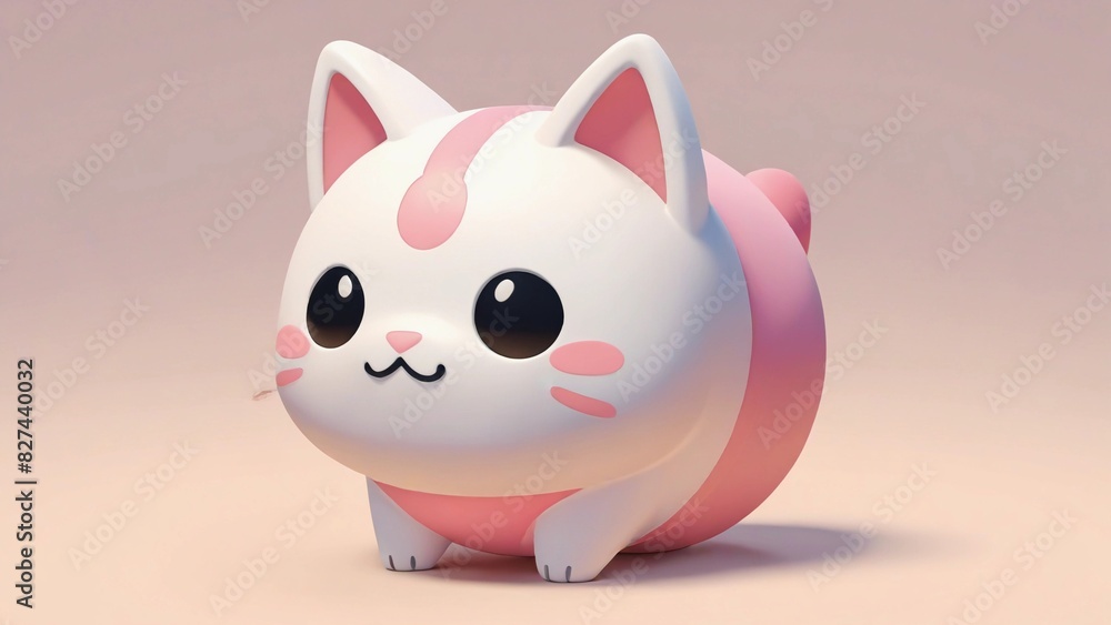 Icon cat 3d Icon cat 3d