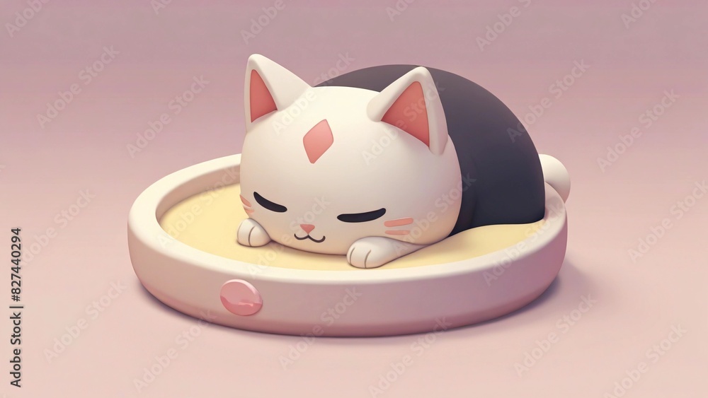 Icon cat 3d Icon cat 3d