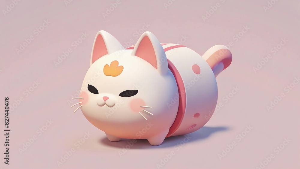 Icon cat 3d Icon cat 3d