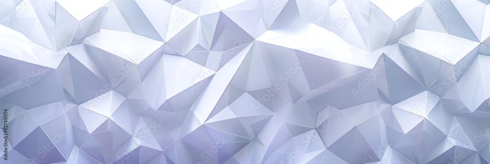 White polygon textured background White polygon textured background