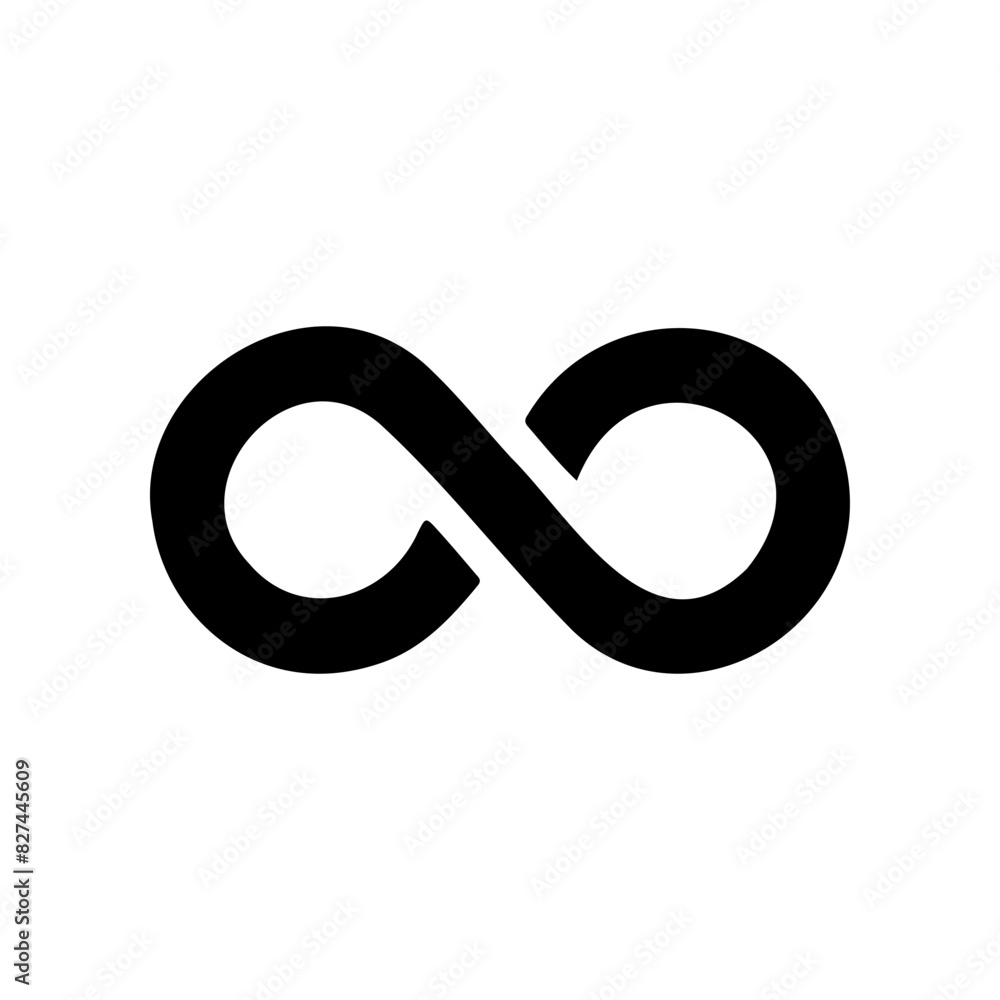 Infinity vector endless loop simple design Infinity vector endless loop simple design
