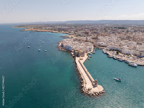 Fotografie Aerial View - Monopoli, Italy