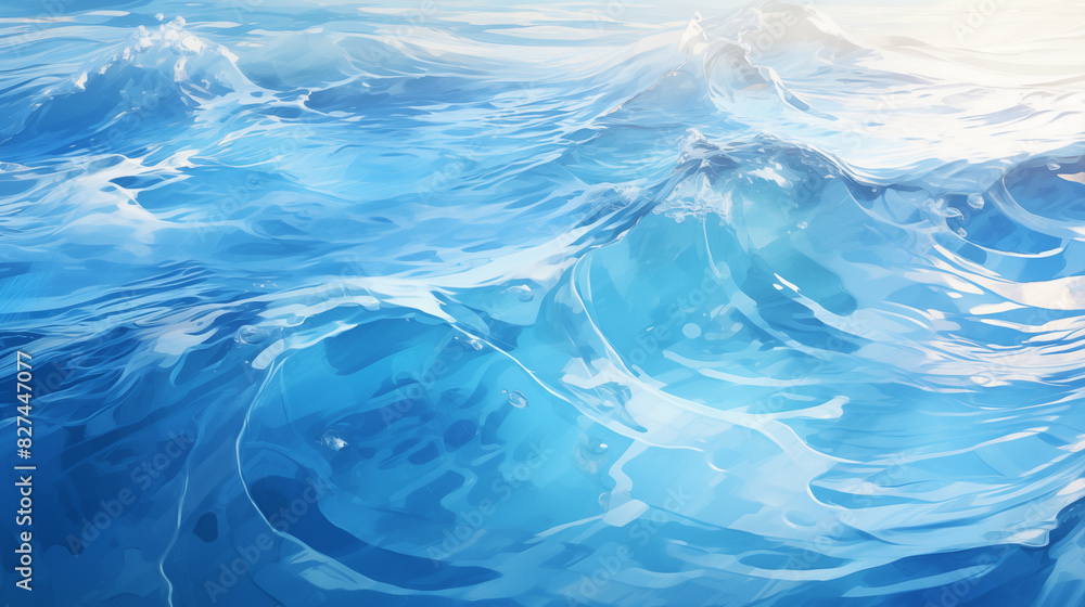 Calm Ocean Surface Calm Ocean Surface