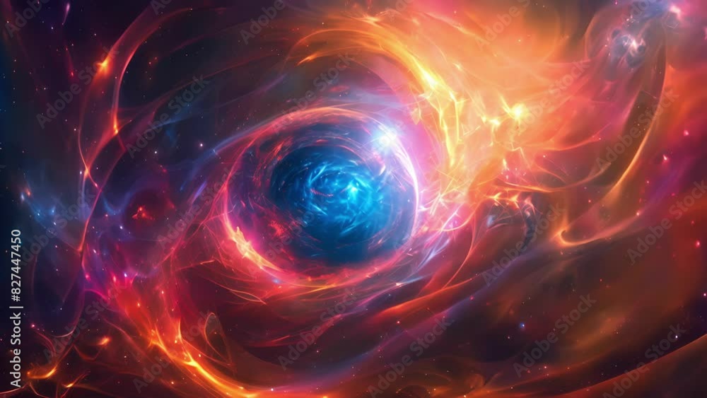 An ethereal image of a glowing sphere surrounded by swirling tendrils bringing to mind the concept of gluon wind as a binding force. An ethereal image of a glowing sphere surrounded by swirling tendrils bringing to mind the concept of gluon wind as a binding force.
