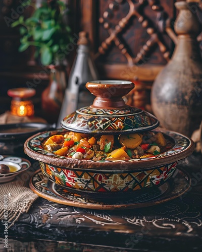 Culinary Abundance: A Divine Bowl on the Table